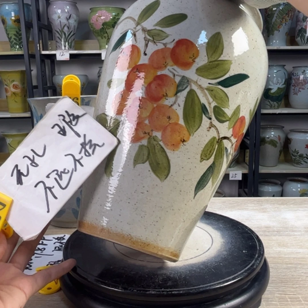 罐1tc景德镇陶瓷花盆不退不换