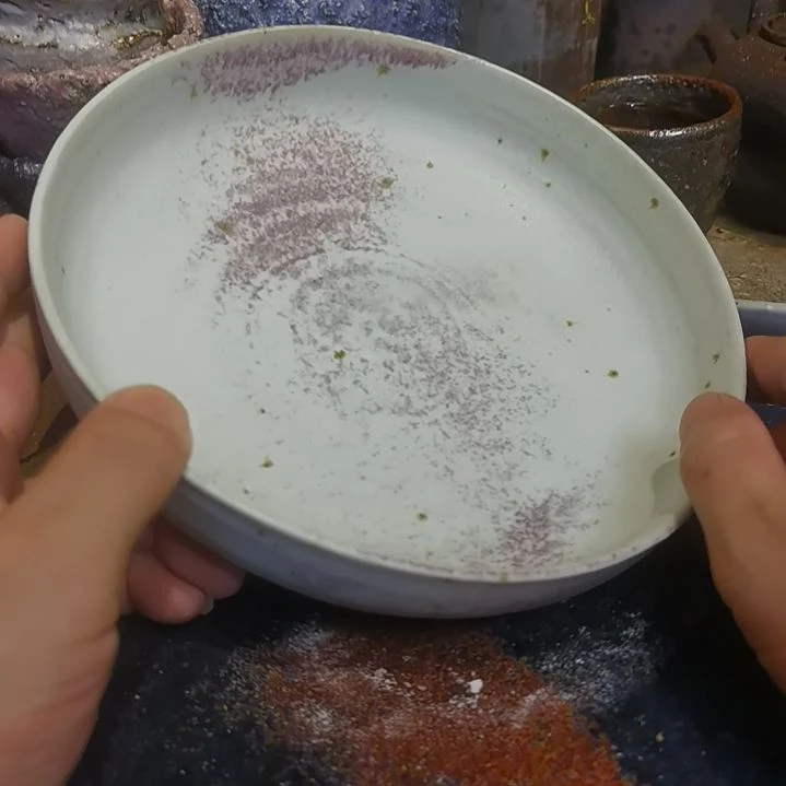 摆件手工高温原矿窑变特价不退不换