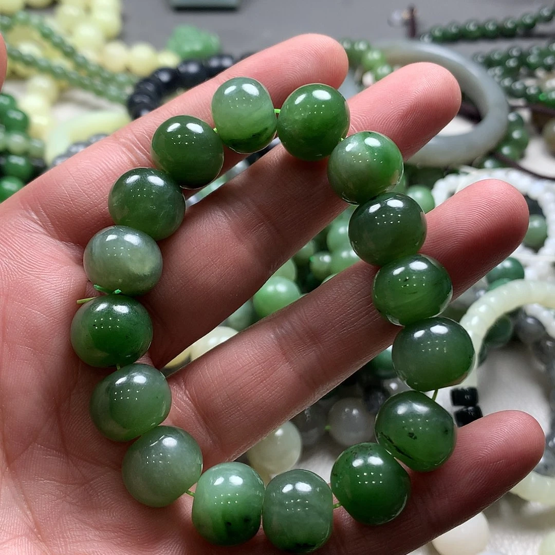 和田玉手链未镶嵌