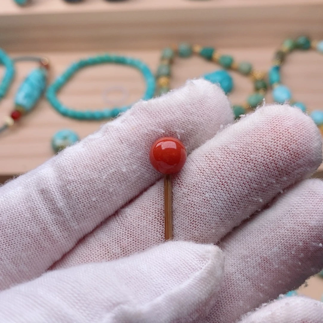 茶***生南红玛瑙未镶嵌挂件
