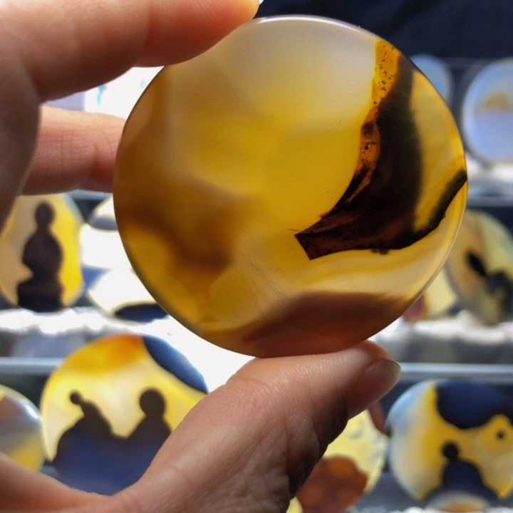 合金玛瑙/玉髓珠宝奇石84