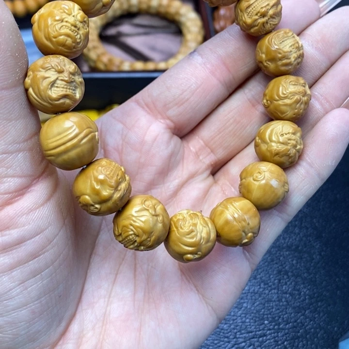 猴头核桃吊坠猴头