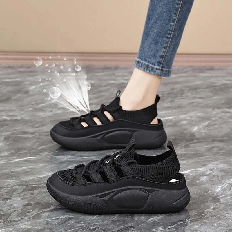 断码安踏儿童小麒麟时鸟夏季适用网面镂空网鞋轻便运动鞋包头凉鞋