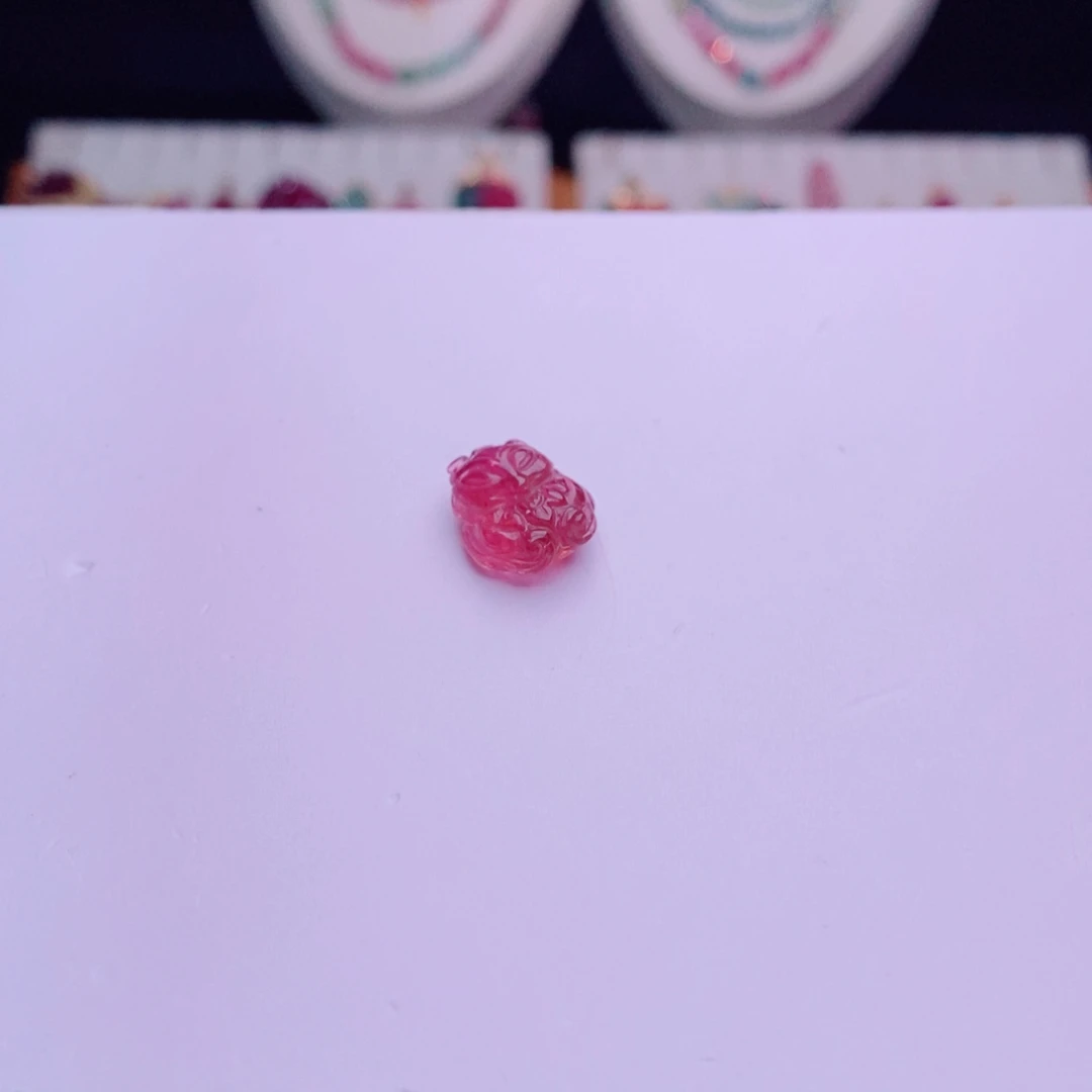 颈饰未镶嵌碧玺九尾狐m