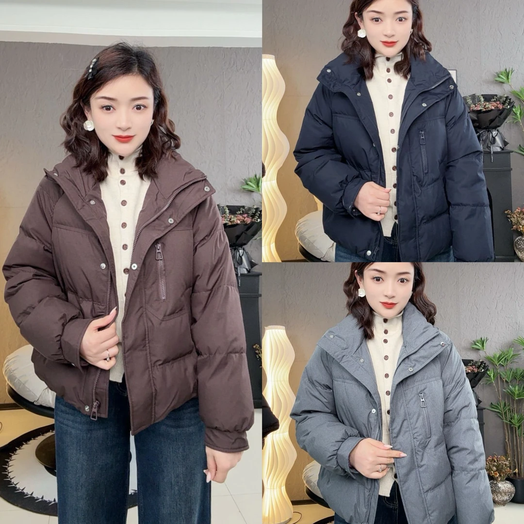 【兰菲娅】秋冬新款90白鸭绒时尚羽绒服女 27126