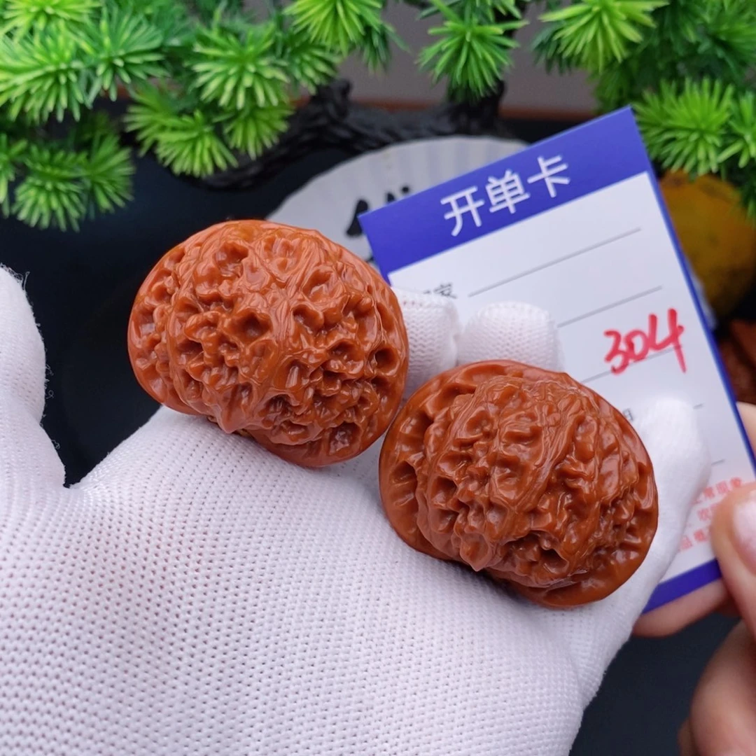 文玩核桃把件44宫灯304