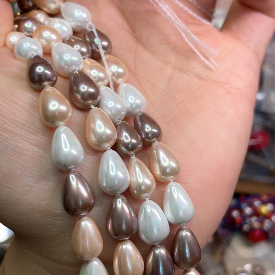 8*12幻彩水滴一条手工半成品散珠