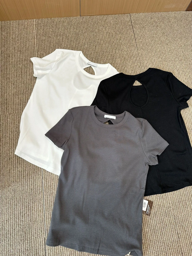 【芥末晶喜月光手书短袖T恤】2025新款圆领弹力短袖t恤