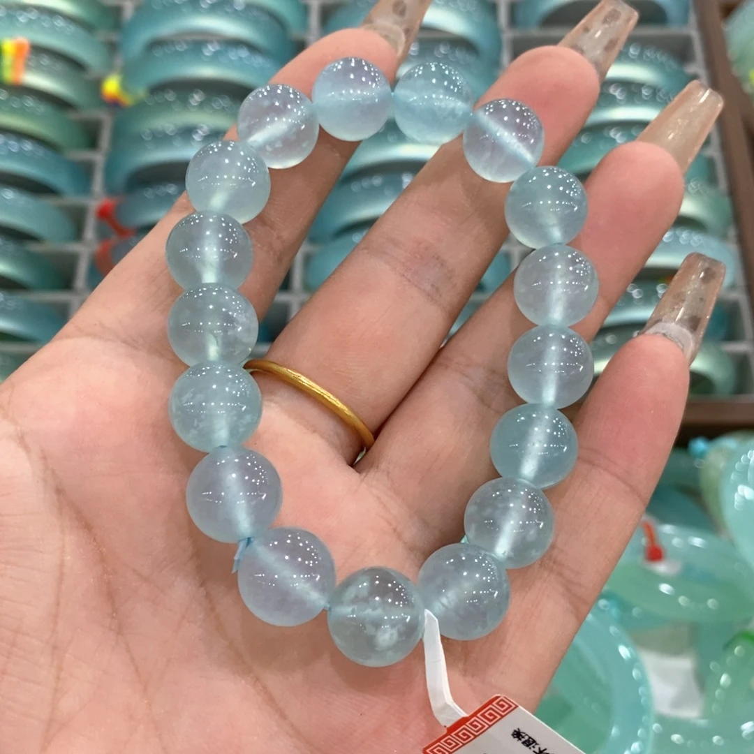 未镶嵌蛇纹石玉手串