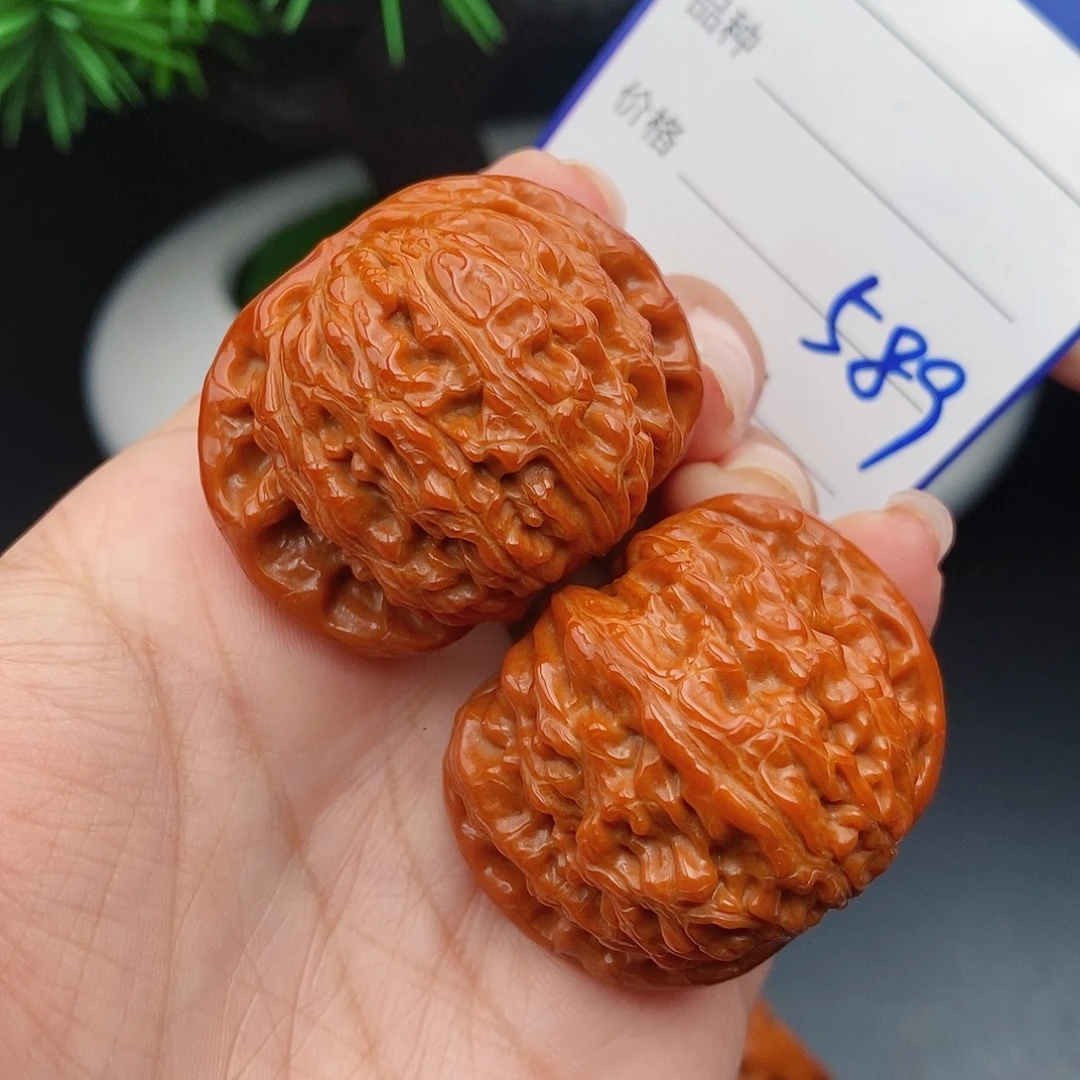 文玩核桃把件40嫩白589