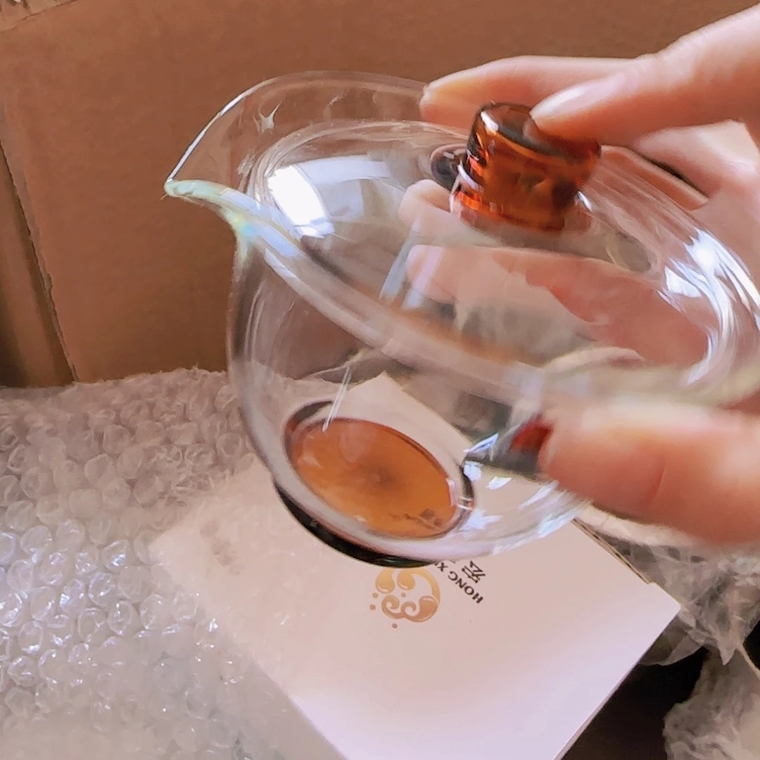 【闪购商品】高硼硅玻璃茶水分离瑕疵W262