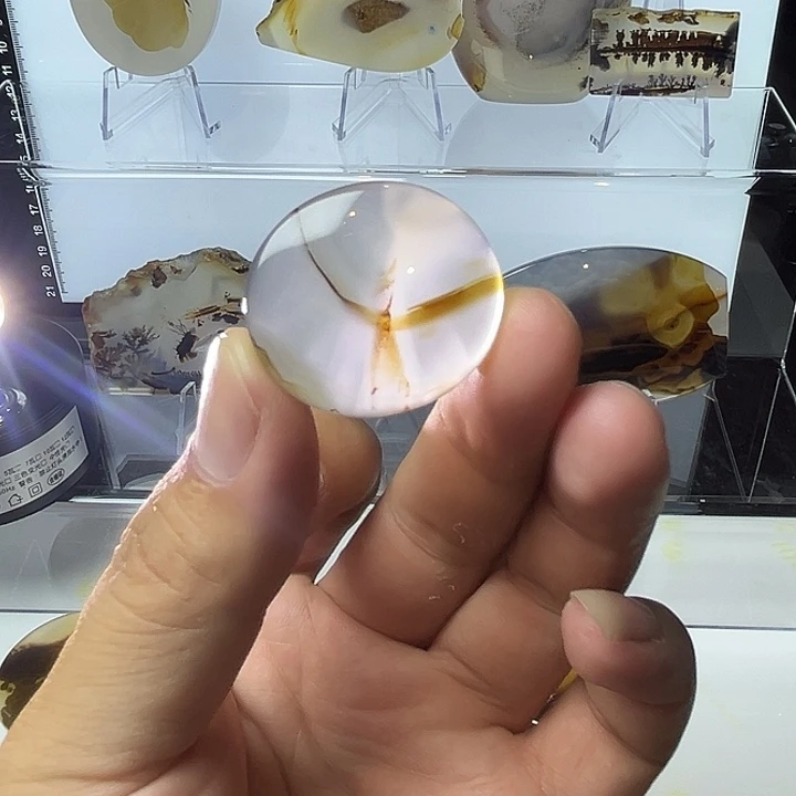 玛瑙/玉髓未镶嵌吊坠(不含链)