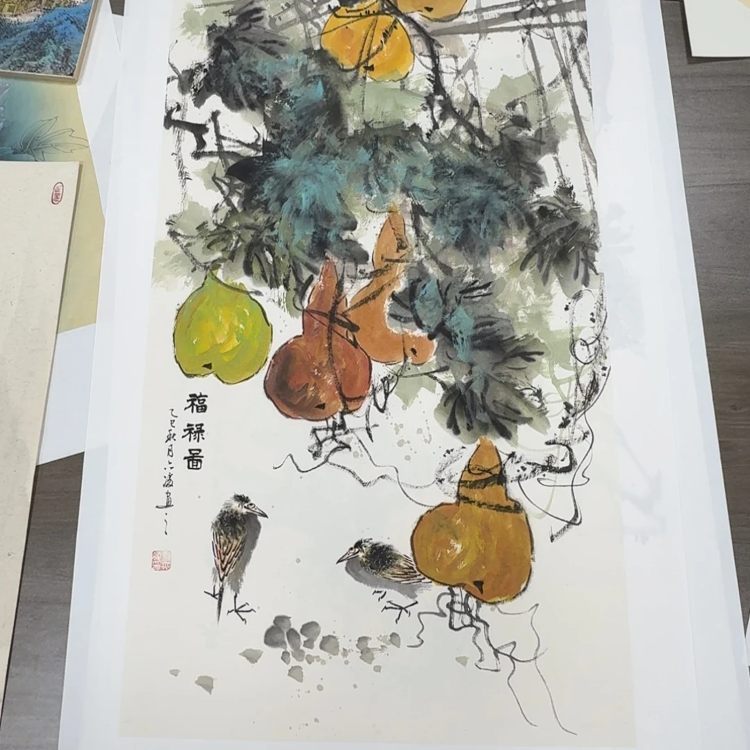 国画国画山水花鸟