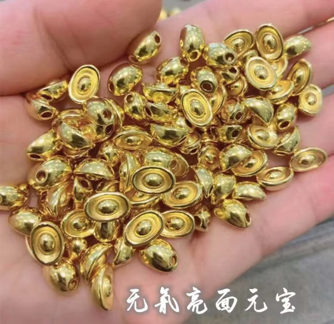 足金999 小金元宝一锭有钱投资节日礼物送女友