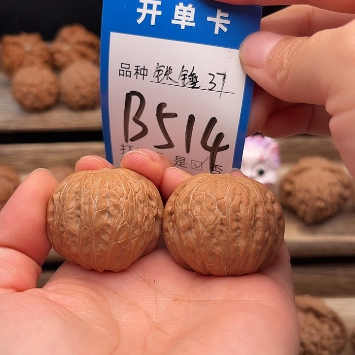 吊坠文玩核桃全品白茬头货铁锤妹妹37