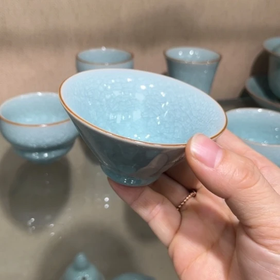 瓷片大宋名窑汝瓷茶具