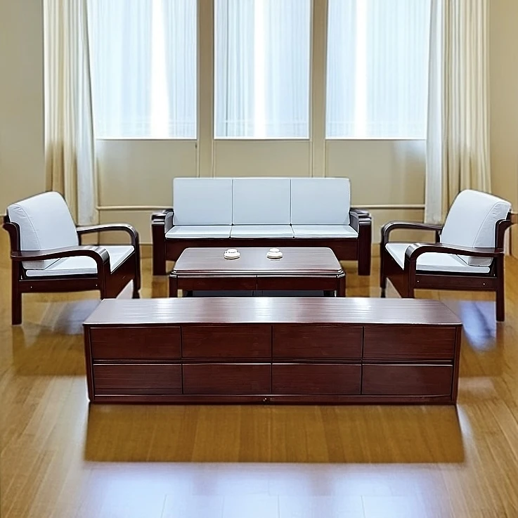 大连华丰家具集团大和系列实木沙发 S1602-SM