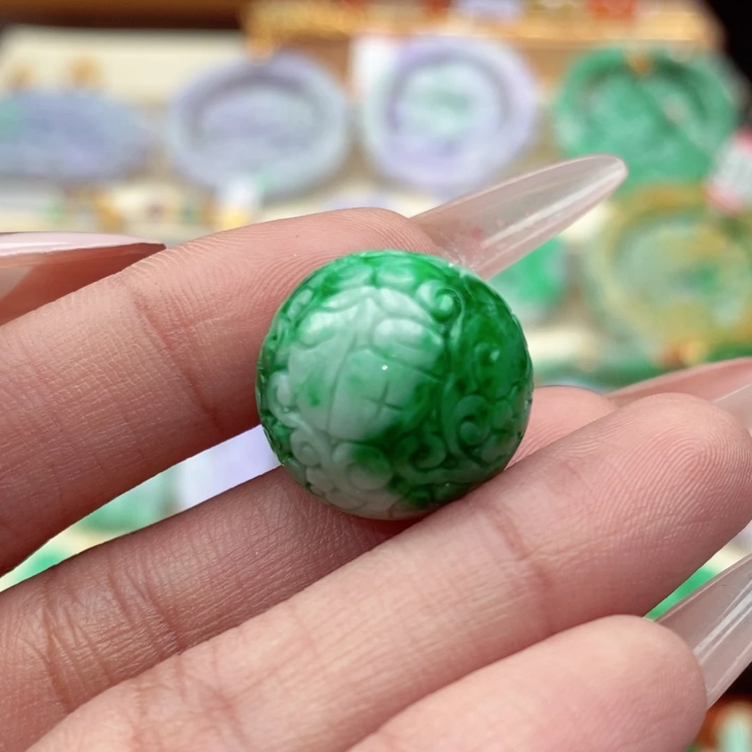颈饰未镶嵌翡翠嘟*宝翡翠吊坠