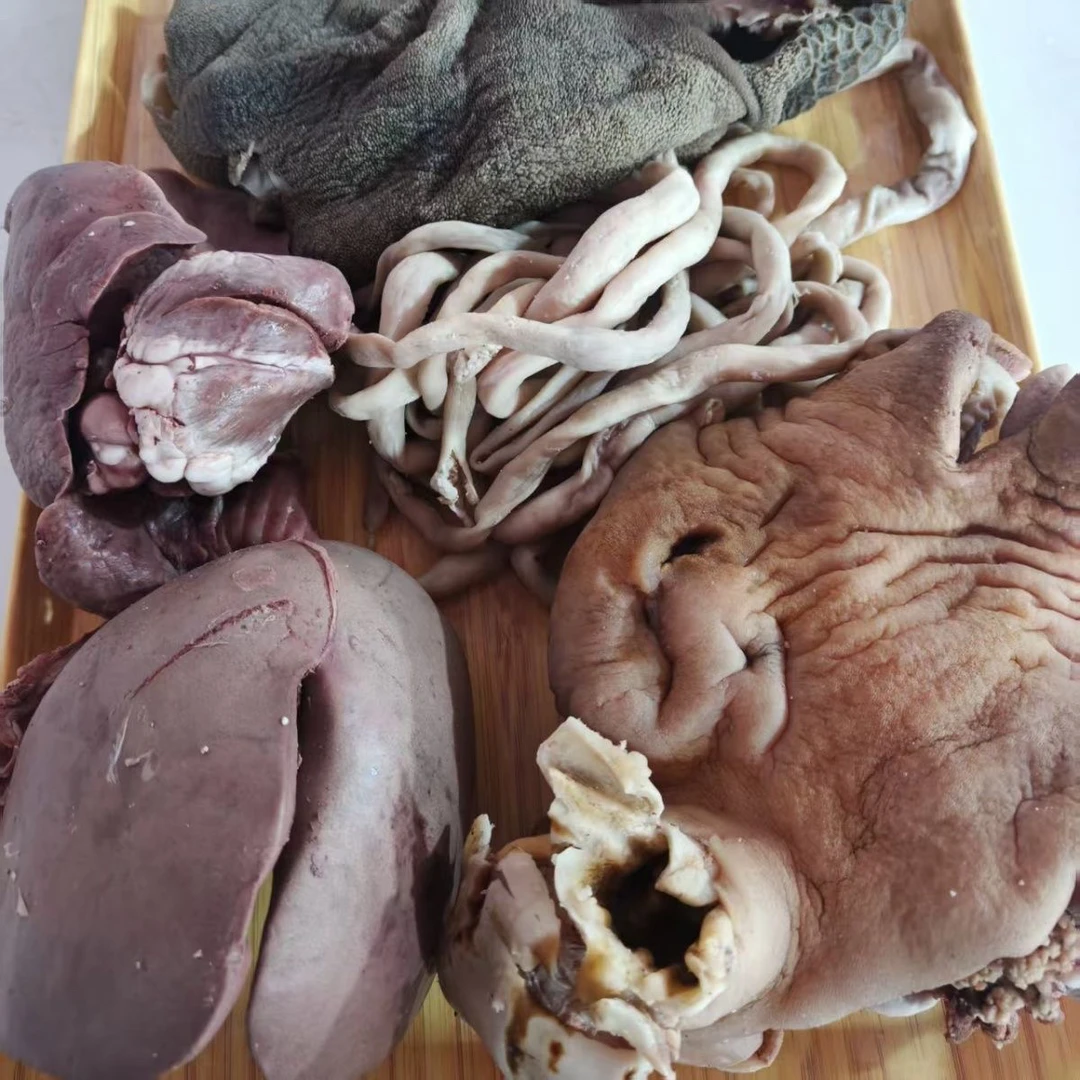 【整套整块5斤羊杂】羊肠肚肺心肝加热即食京东顺丰包邮羊肚