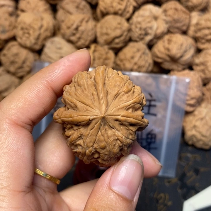 添***饭文玩核桃吊坠文玩核桃异形单只