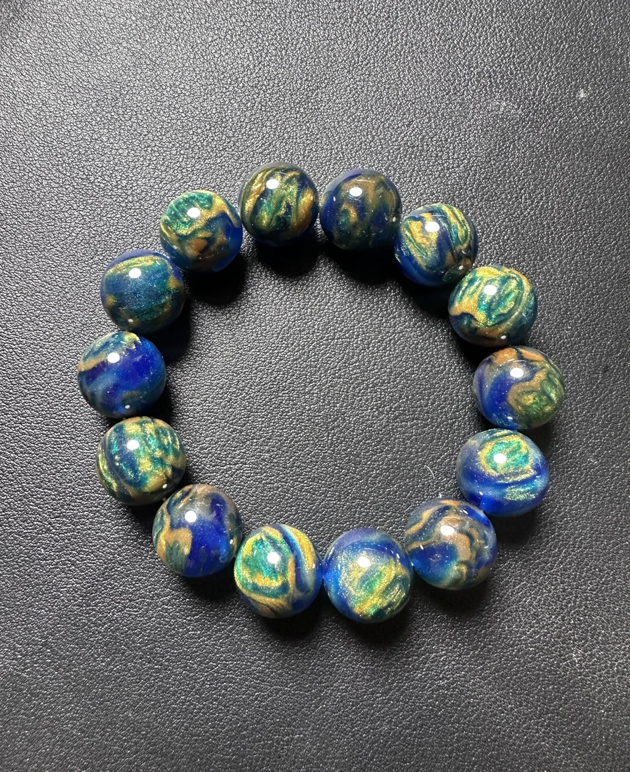 YYZB-035精致蓝瓷天璇手串多样性发一