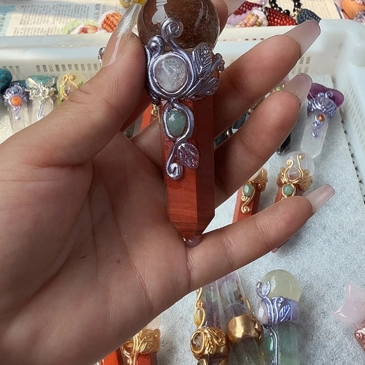 烟晶手链未镶嵌茶