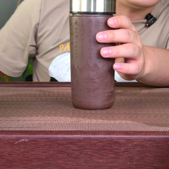 茶杯紫砂高货放漏