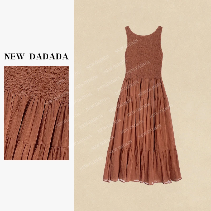 利达NEW DADADA【阳光许愿】时尚百搭气质连衣裙SHF3579