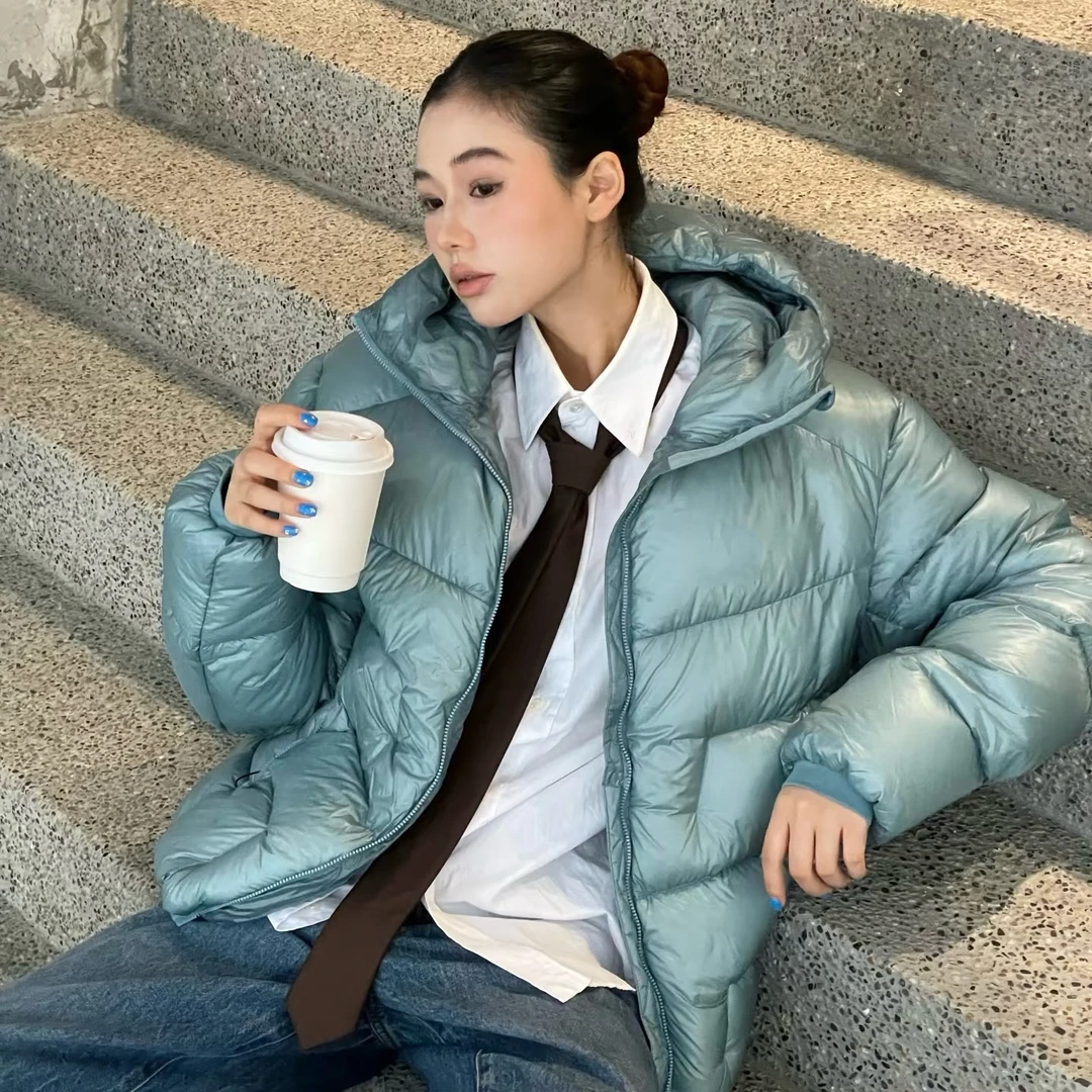 现货*小太阳5000gt羽绒服防风防寒保暖运动轻量户外连帽羽绒服