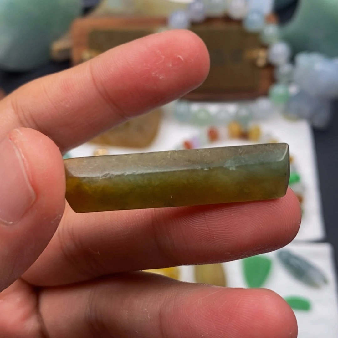 散珠翡翠料子直发