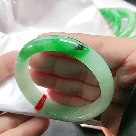 未镶嵌手镯翡翠2637