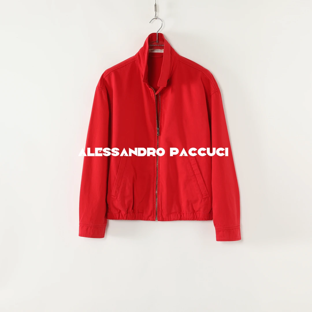 AP洛哥53091WJ【重忆拾光】棉质翻领落肩复古两色时尚哈灵顿外套