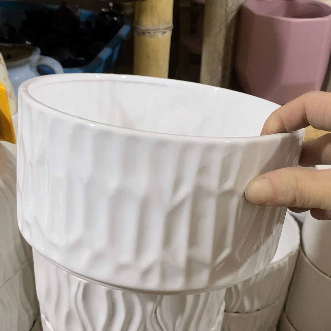 杯子陶陶盆有孔 瑕疵介意勿拍