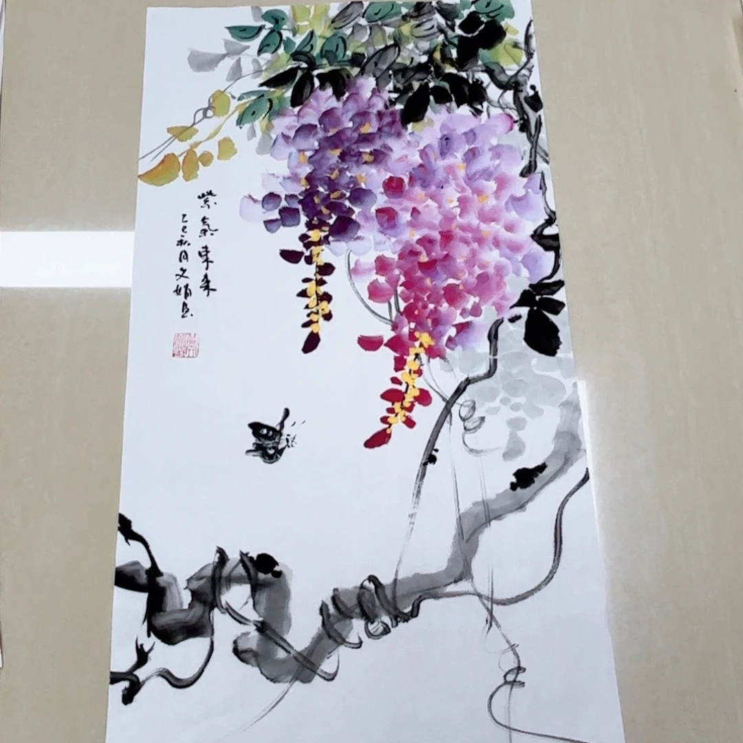 国画国画作品多次