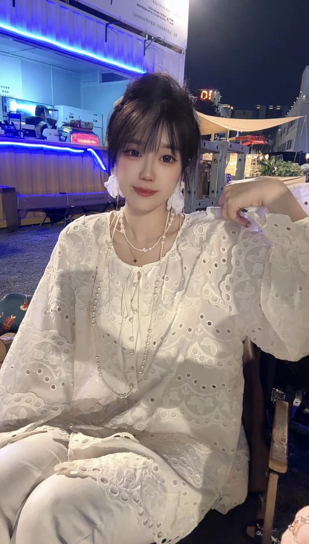 集合气质百搭宽松重工长袖