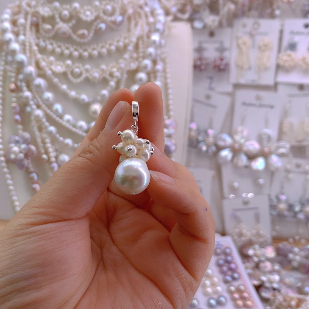 夏***意淡水珍珠未镶嵌项链