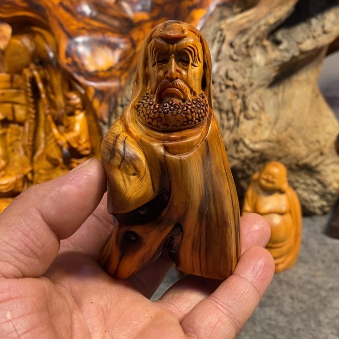 【闪购商品】柏木（崖柏）根雕木雕工艺品摆件家居厂家直销手把件