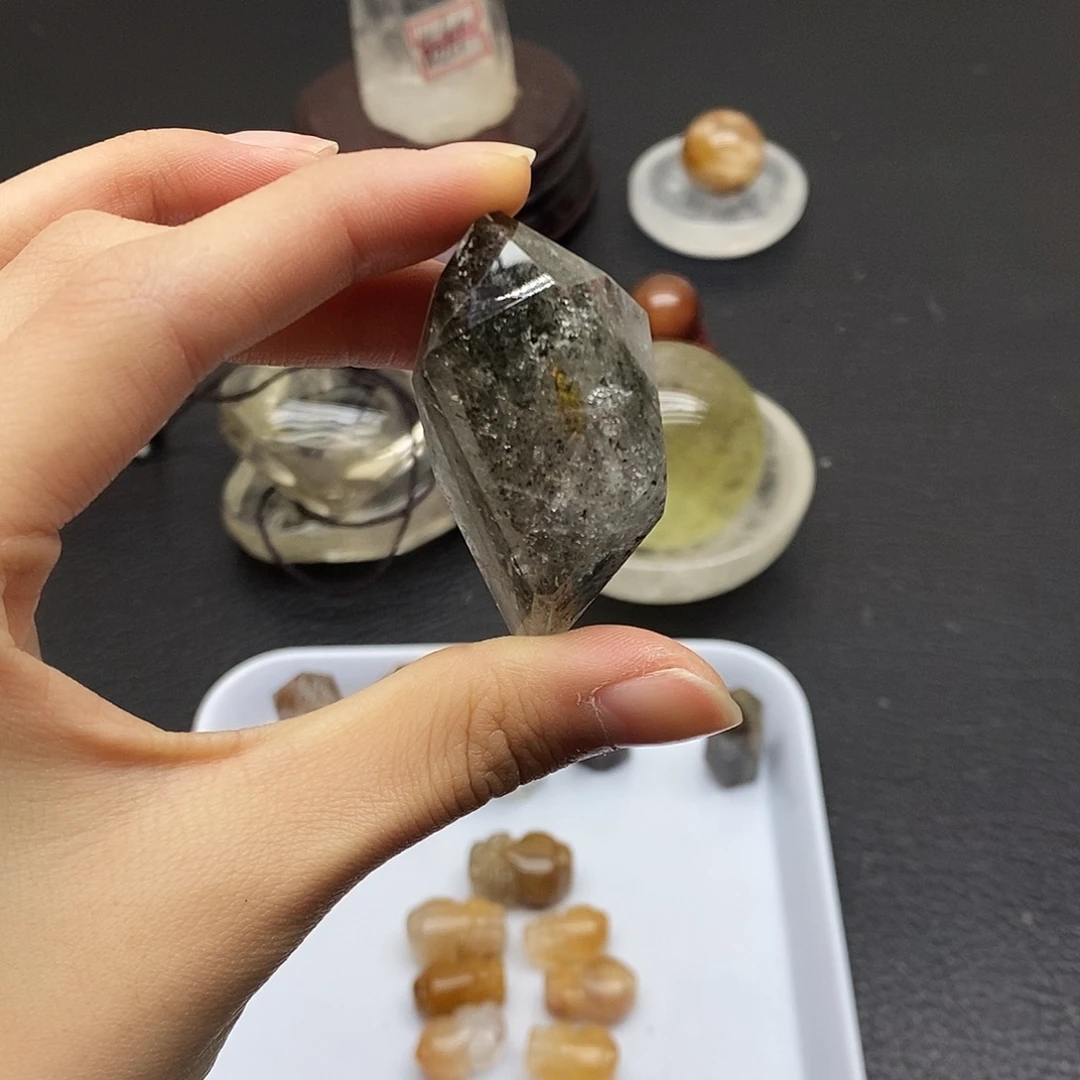 珠宝半成品未镶嵌水晶34水晶石