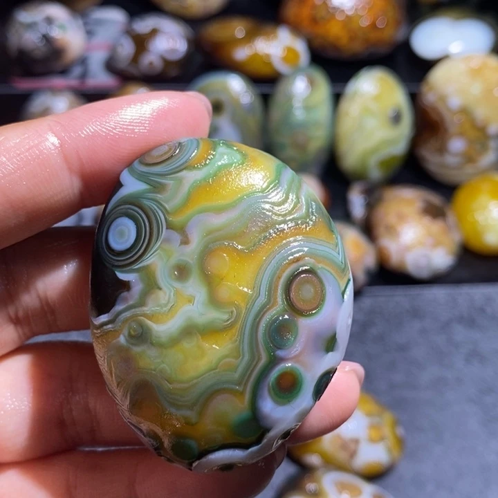 玛瑙/玉髓未镶嵌吊坠(不含链)114