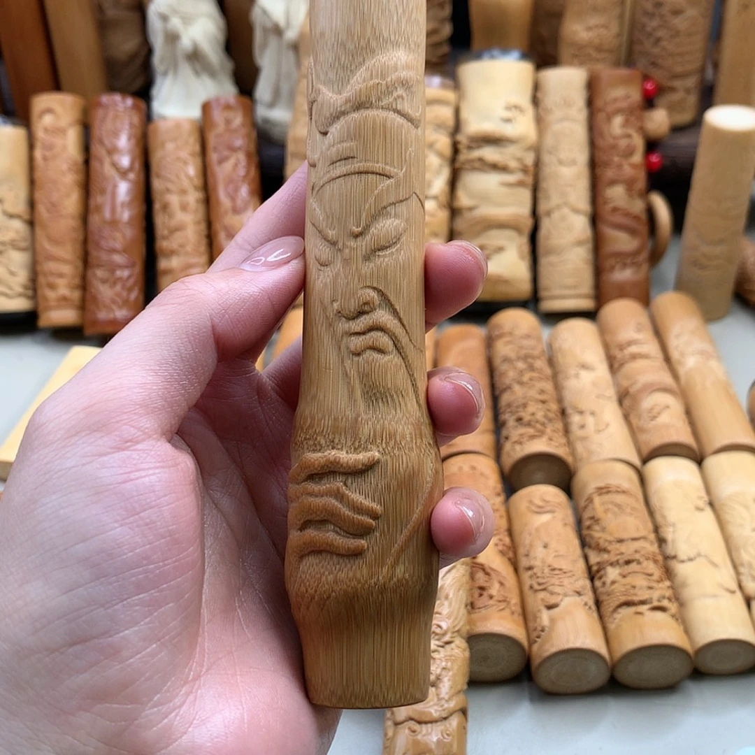 【闪购商品】竹微瑕实心竹哈哈哈哈