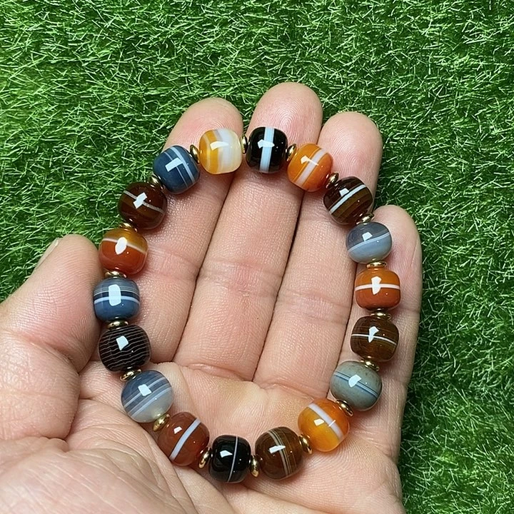 玛瑙/玉髓手链未镶嵌2**8
