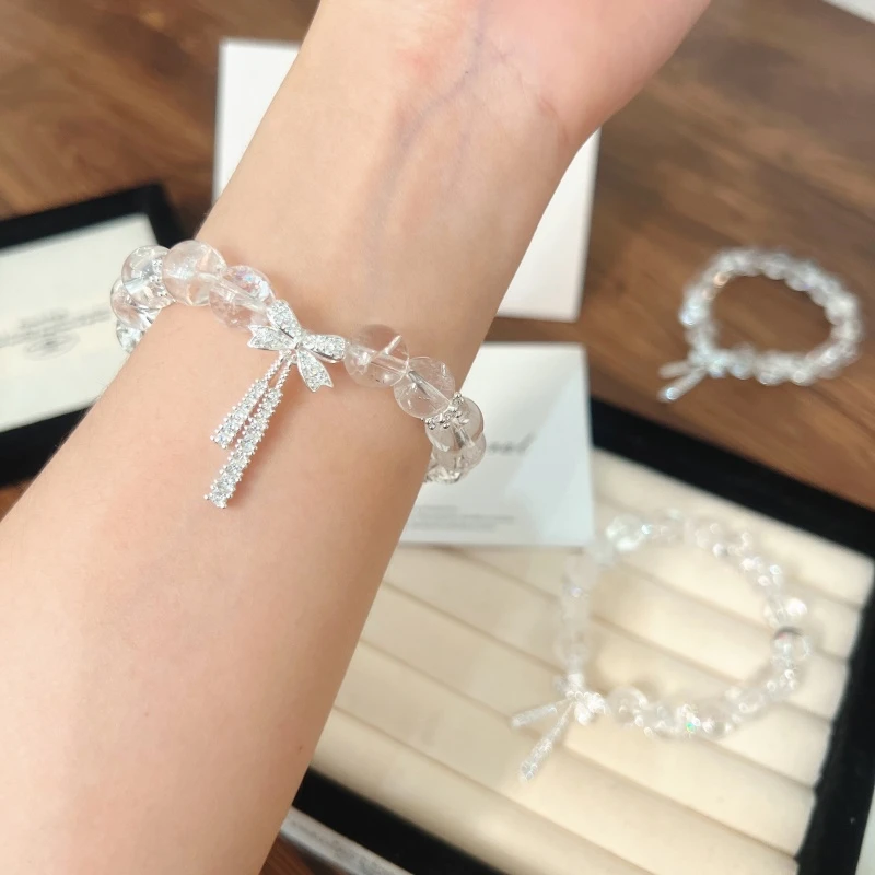 X763[白雪 ]白水碎冰冰手链高端轻奢手串多样性发一