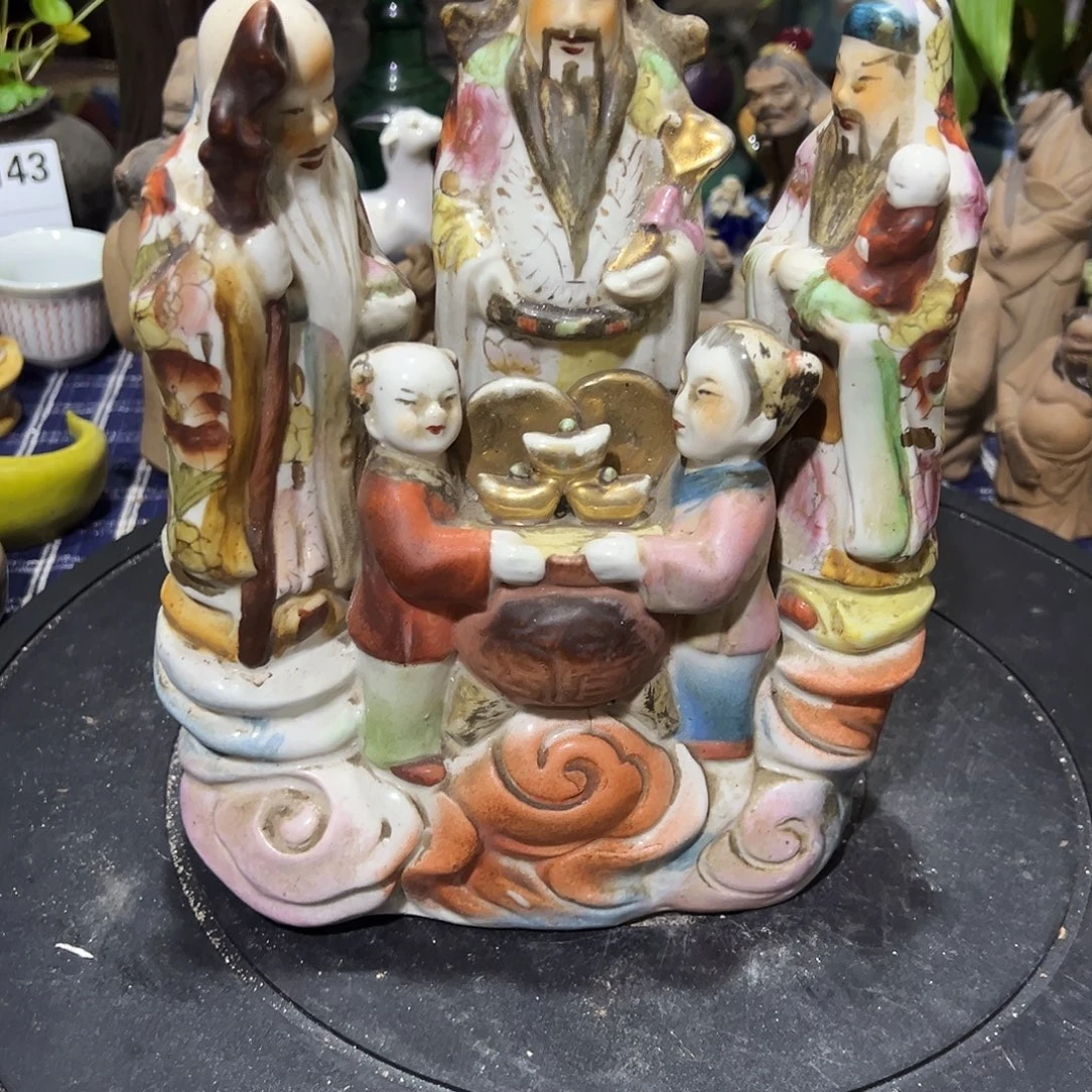 5***2石湾摆件。