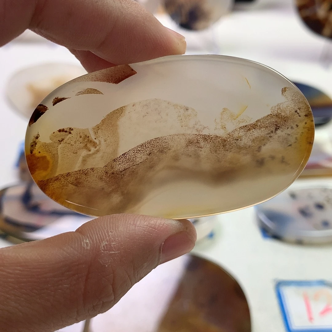 未镶嵌玛瑙/玉髓珠宝半成品