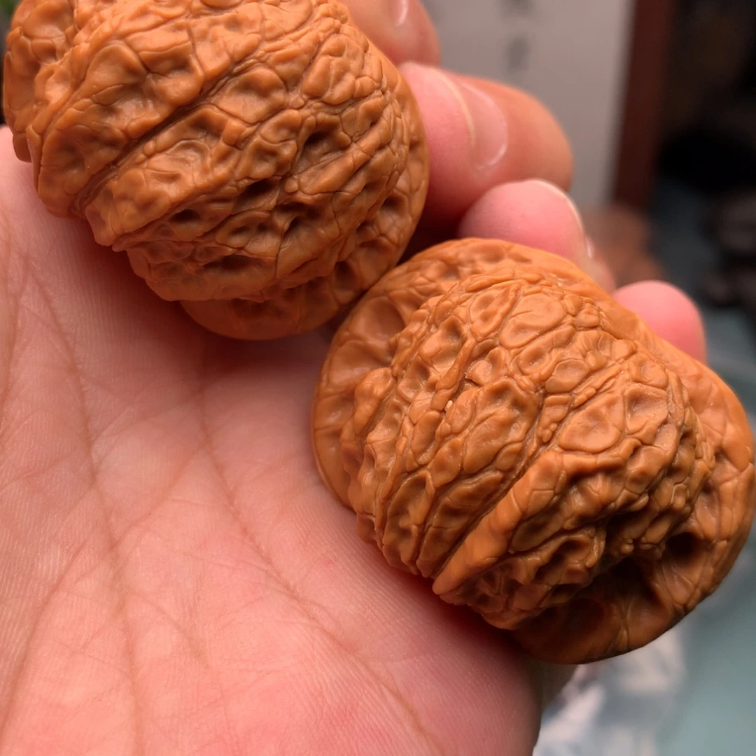工***兵文玩核桃吊坠血麒麟65