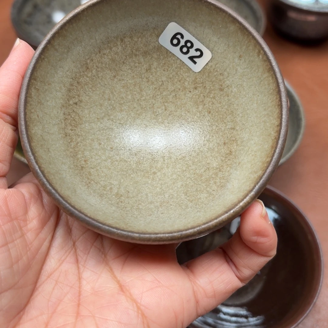 茶盏龙窑柴烧自然还原682