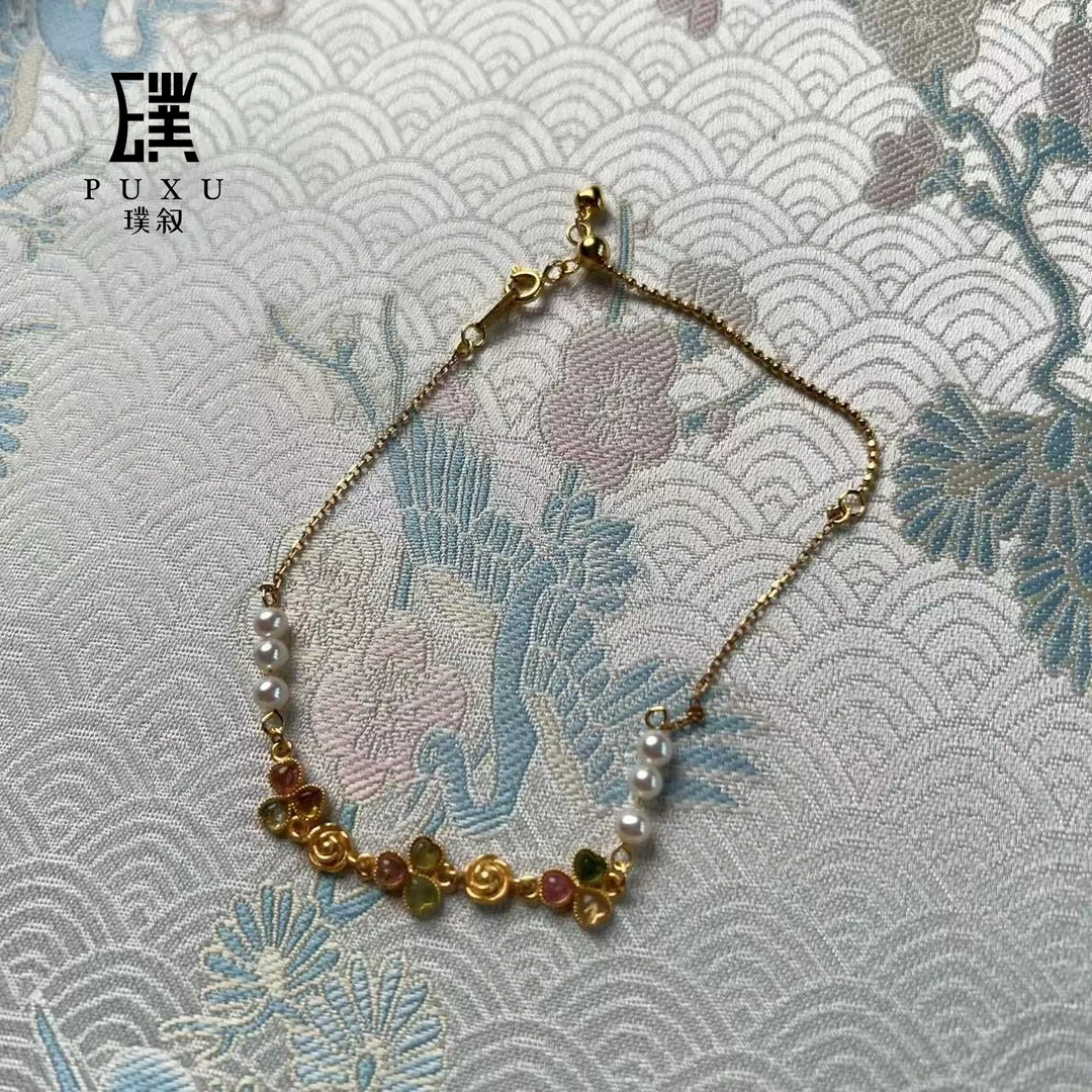 铜合金布艺手链 11月15日水晶孤品合集3手工时尚多样性发其一