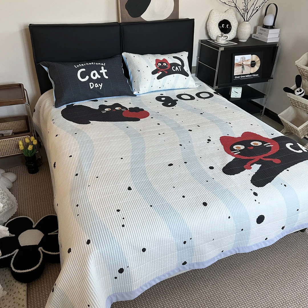 2025新款 大版全棉花型三件套