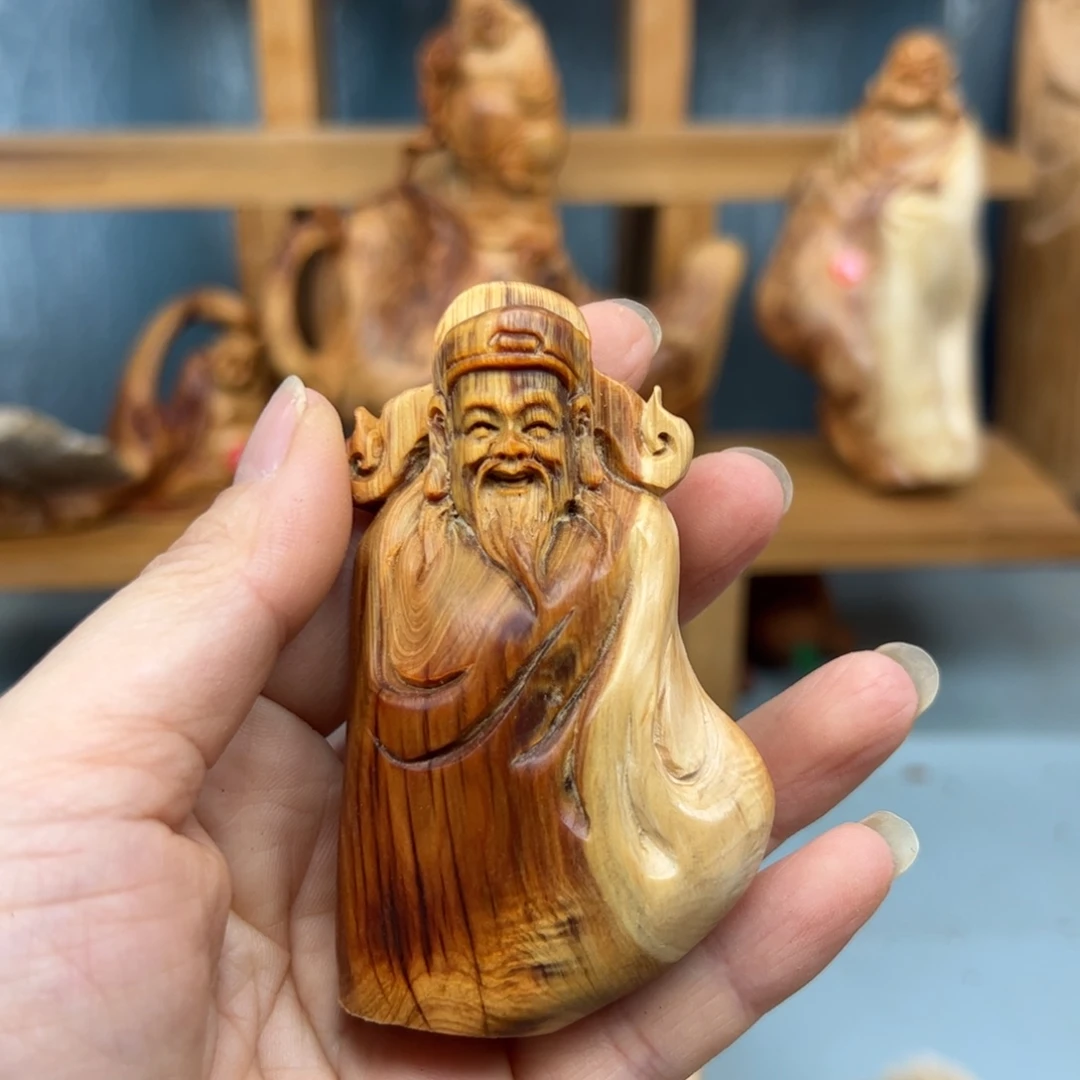 柏木崖柏木摆件手把件