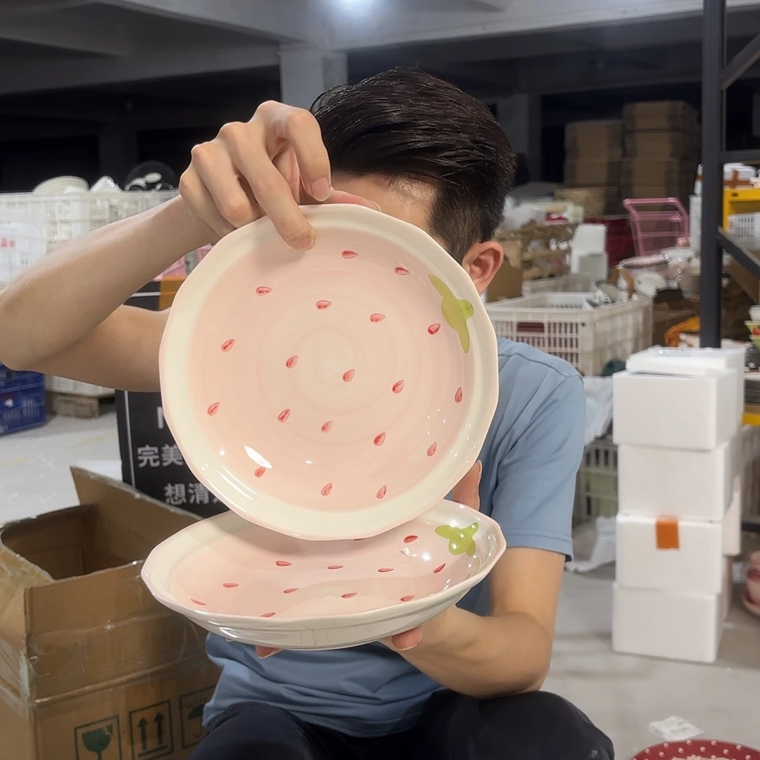 潮州微瑕陶瓷餐具